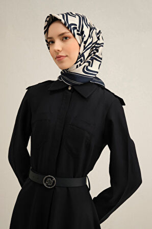 Armine Twill İpek Eşarp 9343D