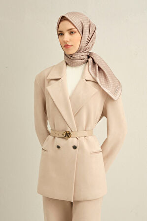 Armine Twill İpek Eşarp 9345D