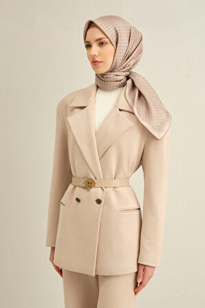 Armine Twill İpek Eşarp 9345D