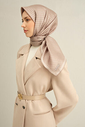 Armine Twill İpek Eşarp 9345D