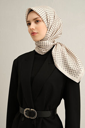 Armine Twill İpek Eşarp 9345D