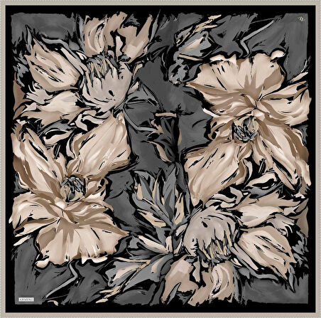 Armine Twill İpek Eşarp 9337D