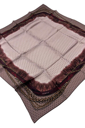 Armine Nostalji Serisi Sura İpek Eşarp 7535DS-01