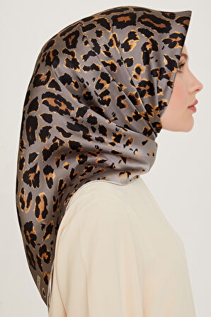Armine Nostalji Serisi İpek Twill Eşarp 9249D-31