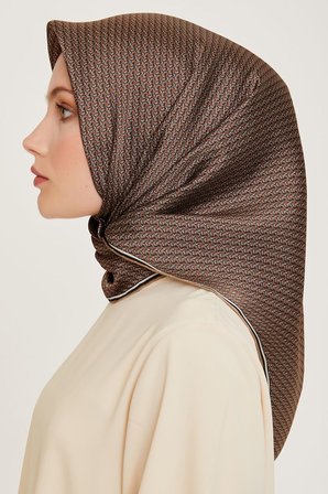 Armine Nostalji Serisi Twill İpek Eşarp 9250D-80