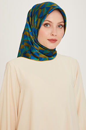 Armine Nostalji Serisi İpek Twill Eşarp 9204D
