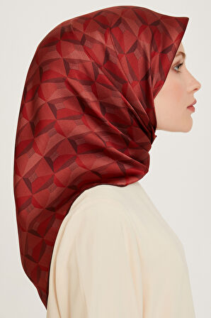 Armine Nostalji Serisi İpek Twill Eşarp 9204D