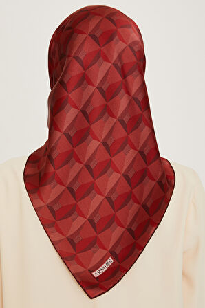 Armine Nostalji Serisi İpek Twill Eşarp 9204D