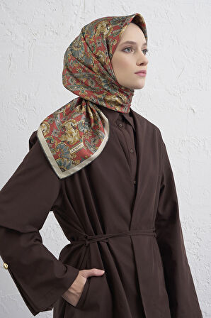 Armine Twill İpek Eşarp 9416D