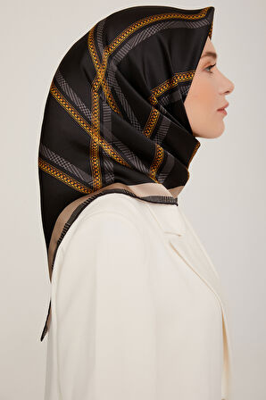 Armine Nostalji Serisi Twill İpek Eşarp 8833D-09