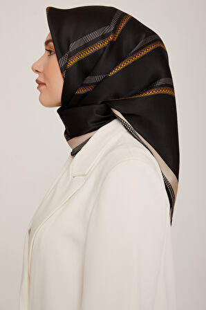 Armine Nostalji Serisi Twill İpek Eşarp 8833D-09