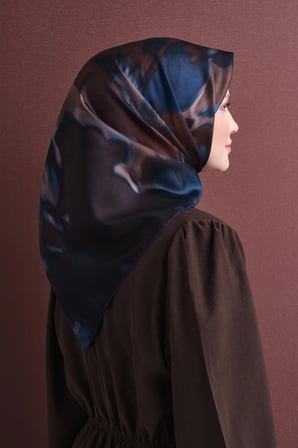 Armine Batik Desenli Sura İpek Eşarp 9606DS