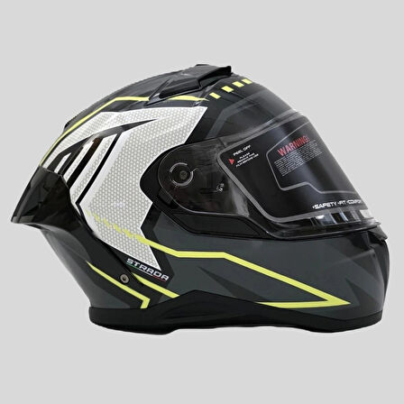 ARWIC Strada Full Face Kapalı Kask Güneş Vizörlü 