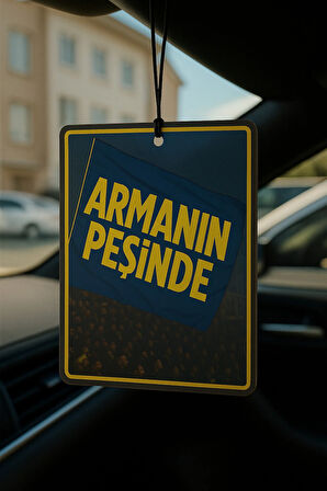 Armanın Peşinde Oto Kokusu - Dekoratif Araç Kokusu ve Aksesuarı