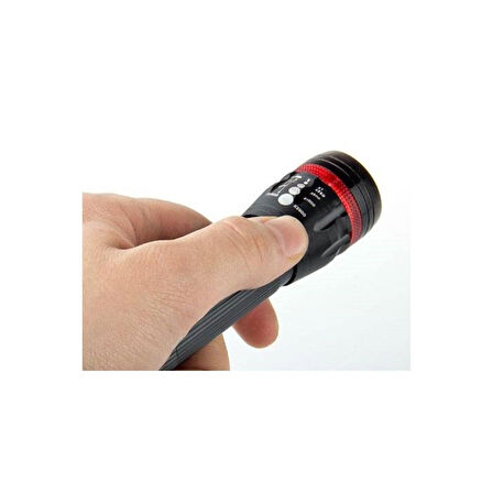 Menzilli Zoomlu Pilli El Feneri Dayanıklı