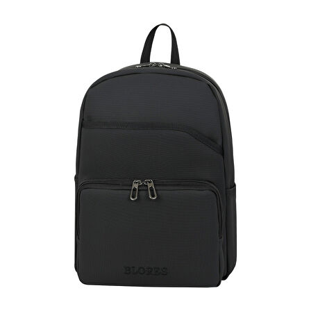 BİRİNCİ KALİTE SUNİ DERİ ŞIK TASARIM LAPTOP BÖLMELİ SIRT ÇANTASI SİYAH