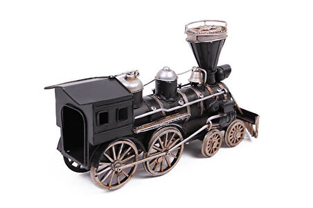 Dekoratif Metal Lokomotif Vintage Dekoratif Ev Ofis Hediyelik