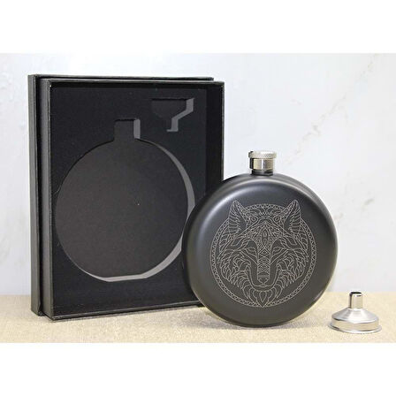 Kurt Motifli Hunili Matara Seti