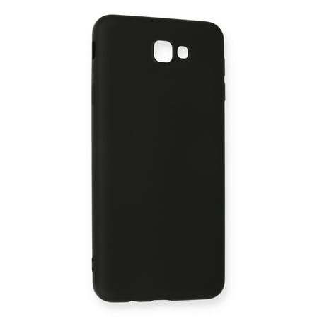 Samsung Uyumlu Galaxy J7 Prime Kılıf Nano İçi Kadife Silikon - Siyah