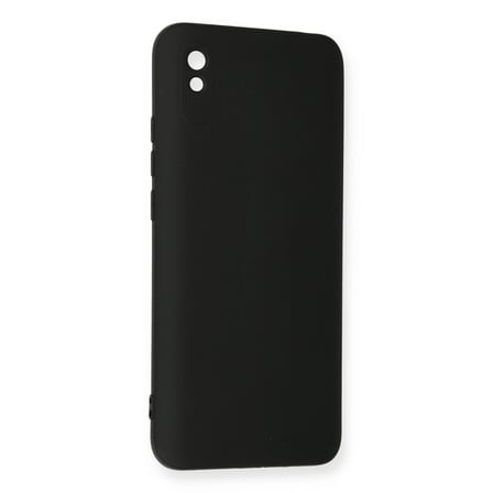 Xiaomi Uyumlu Redmi 9a Kılıf Nano İçi Kadife Silikon - Siyah