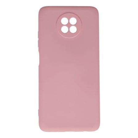 Xiaomi Uyumlu Redmi Note 9 5g Kılıf Nano İçi Kadife Silikon - Pembe