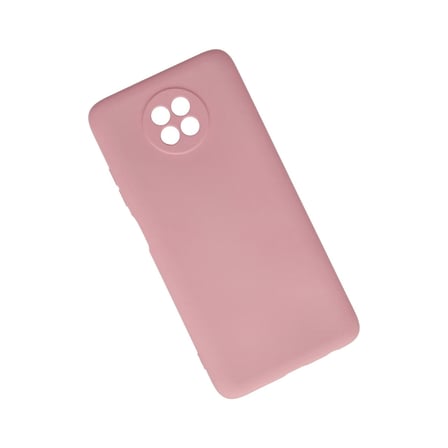 Xiaomi Uyumlu Redmi Note 9 5g Kılıf Nano İçi Kadife Silikon - Pembe