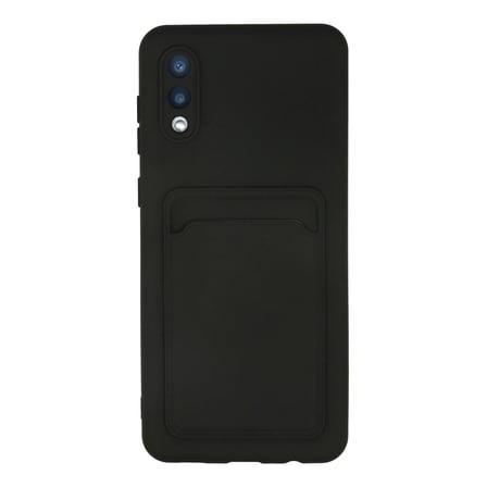 Samsung Galaxy A Kılıf Kelvin Kartvizitli Silikon - Siyah
