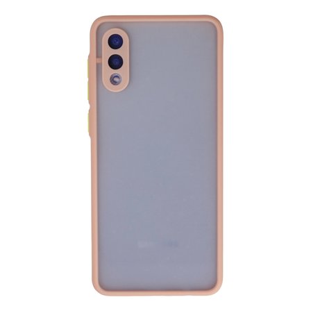 Samsung Uyumlu Galaxy A02 Kılıf Montreal Silikon Kapak - Pembe