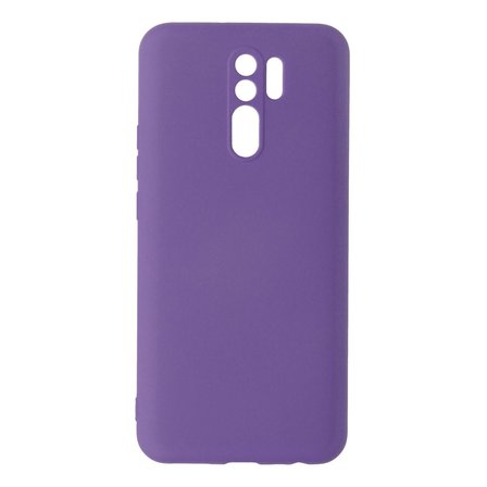 Xiaomi Uyumlu Redmi 9 Kılıf Nano İçi Kadife Silikon - Mor