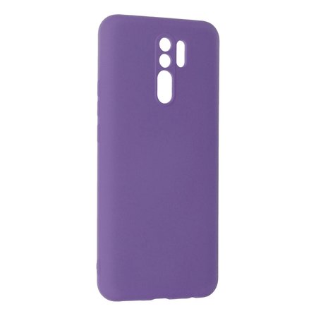 Xiaomi Uyumlu Redmi 9 Kılıf Nano İçi Kadife Silikon - Mor