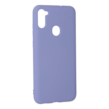 Samsung Galaxy A11 Kılıf Nano İçi Kadife Silikon - Lila