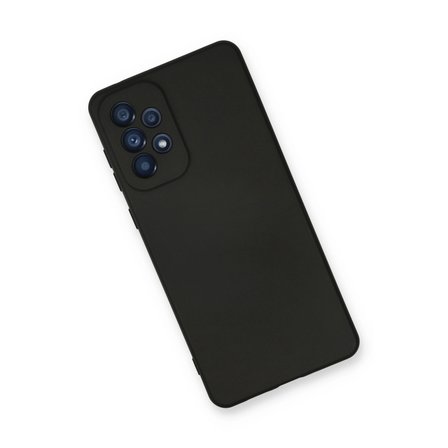 Samsung Uyumlu Galaxy A53 5g Kılıf Nano İçi Kadife Silikon - Siyah