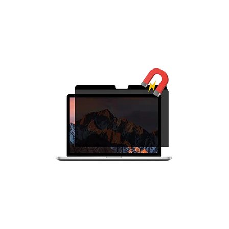 Evimdeyokyok Apple Macbook Air 13.3 Notebook Ekran Koruyucu Siyah Manyetik
