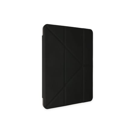 Apple Uyumlu İpad 9.7 (2018) Kılıf Kalemlikli Mars Tablet Kılıfı - Siyah
