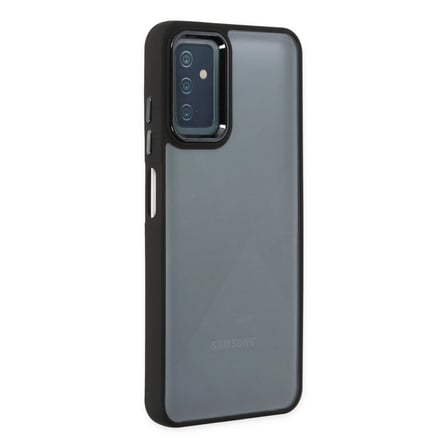 Samsung Uyumlu Galaxy M13 Kılıf Dora Kapak - Siyah