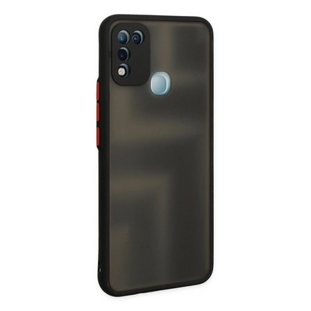 İnfinix Hot 10 Play Kılıf Montreal Silikon Kapak - Siyah