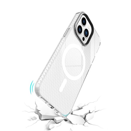 Apple Uyumlu İphone 14 Pro Kılıf Beta Magneticsafe Silikon - Şeffaf