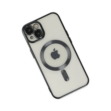 Apple Uyumlu İphone 14 Kılıf Kross Magneticsafe Kapak - Siyah