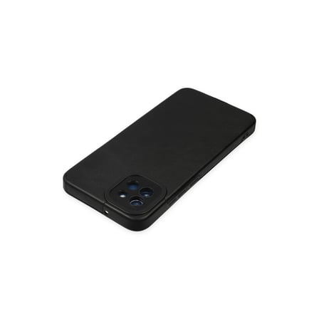 Samsung Uyumlu Galaxy A03 Kılıf Loop Deri Silikon - Siyah