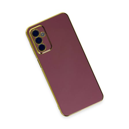 Samsung Uyumlu Galaxy A04s Kılıf Volet Silikon - Kırmızı