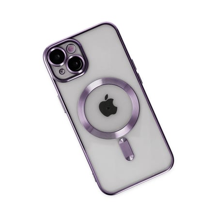 Apple Uyumlu İphone 14 Kılıf Kross Magneticsafe Kapak - Mor