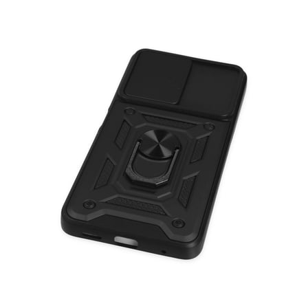 Xiaomi Uyumlu Poco X3 Gt Kılıf Pars Lens Yüzüklü Silikon - Siyah