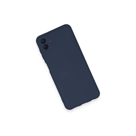 Samsung Galaxy A04 Kılıf Nano İçi Kadife Silikon - Lacivert