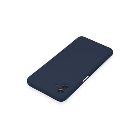 Samsung Galaxy A04 Kılıf Nano İçi Kadife Silikon - Lacivert