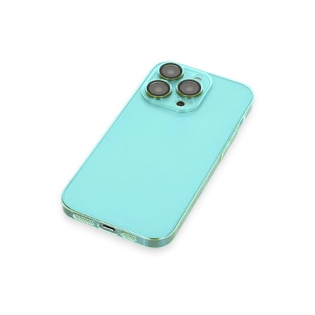 Apple Uyumlu İphone 13 Pro Max Kılıf Armada Lensli Kapak - Yeşil