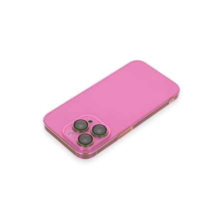 Apple Uyumlu İphone 14 Pro Max Kılıf Armada Lensli Kapak - Pembe