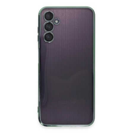 Samsung Uyumlu Galaxy A14 4g Kılıf Razer Lensli Silikon - Yeşil