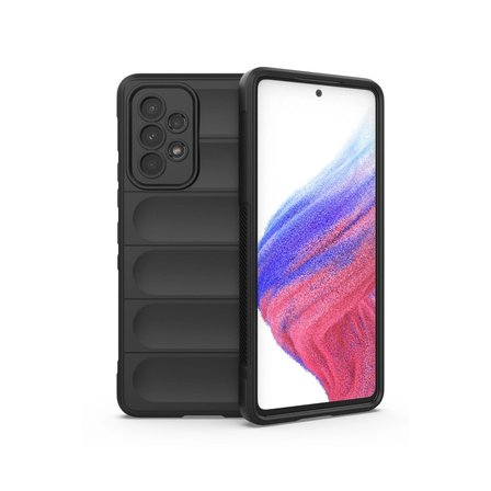 Samsung Uyumlu Galaxy A53 5g Kılıf Optimum Silikon - Siyah