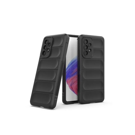 Samsung Uyumlu Galaxy A53 5g Kılıf Optimum Silikon - Siyah