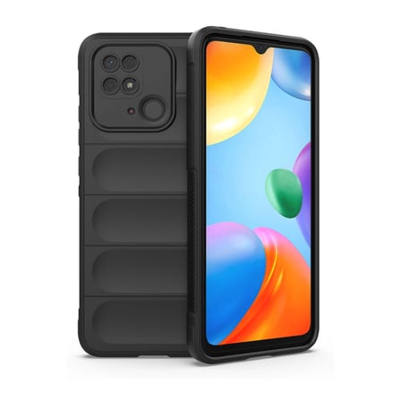 Xiaomi Uyumlu Redmi 10c Kılıf Optimum Silikon - Siyah